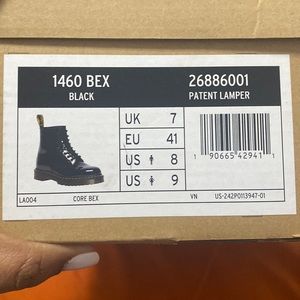 Dr. Martens 1460 BEX Patent Lamper boots